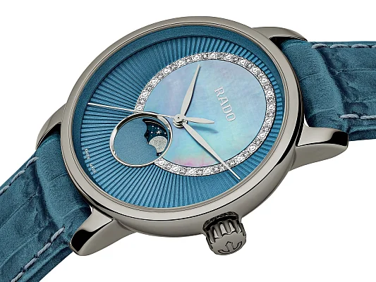 Rado DiaMaster Moonphase Lady Diamonds Quartz M Plasma R14055925