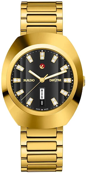 Rado DiaStar Original Blue Gent Automatic Day-Date Ceramos R12161613