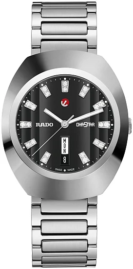 Rado DiaStar Original Blue Gent Automatic Day-Date Ceramos R12160643