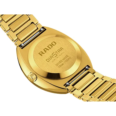 Rado DiaStar Original Blue Gent Automatic Day-Date Ceramos Diamonds R12161663