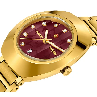 Rado DiaStar Original Lady Burgundy Automatic Ceramos R12171573