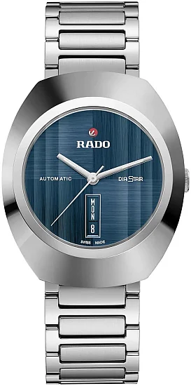 Rado DiaStar Original Blue Gent Automatic Day-Date Ceramos R12160213