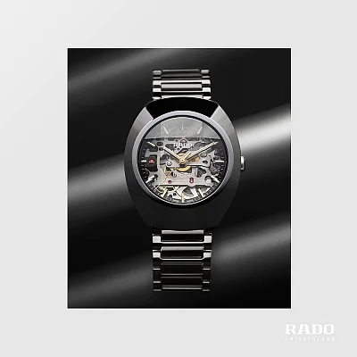 Rado DiaStar Original Gent Automatic Skeleton Ceramos R12162153