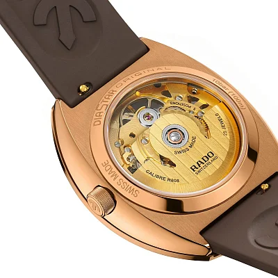 Rado DiaStar Original Gent Automatic Skeleton Ceramos Bronze PVD R12159309