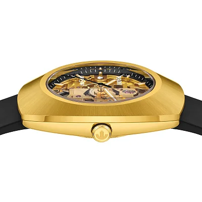 Rado DiaStar Original Gent Automatic Skeleton Ceramos Gold PVD R12166159