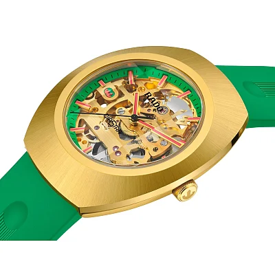 Rado DiaStar Original Gent Automatic Skeleton Ceramos Gold PVD Limited Edition R12166309