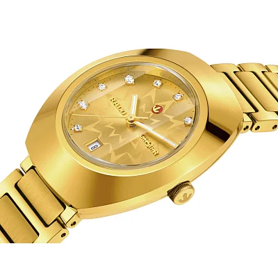 Rado DiaStar Original Lady Automatic Date Ceramos Diamonds R12171663