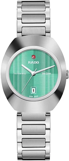 Rado DiaStar Original Lady Green Automatic Date Ceramos R12170323