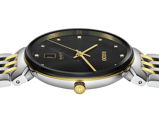 Rado Florence Classic Gent Diamonds Quartz M Yellow Gold R48912743