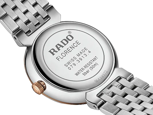 Rado Florence Classic Lady Diamonds Quartz S Rose Gold R48913763