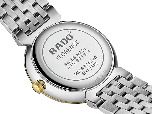 Rado Florence Classic Lady Diamonds Quartz S Yellow Gold R48913743