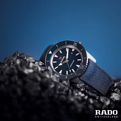 Rado Captain Cook Gent Automatic 45mm Blue NATO R32501206