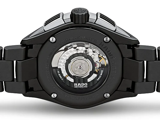 Rado HyperChrome Gent Automatic Chrono XXL Match Point Black Matt R32525202