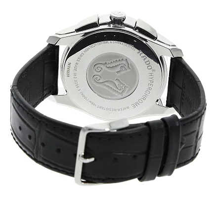 Rado HyperChrome Gent Quartz Chrono XXL Black Leather R32259156