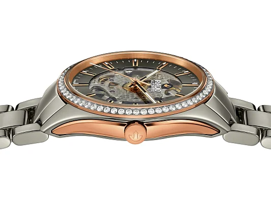Rado HyperChrome Lady Diamonds Automatic Skeleton XL Plasma R32158102