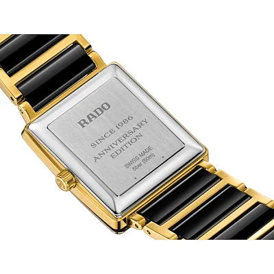 Rado Integral Unisex Quartz Black Ceramic 40th Anniversary Edition R20258162