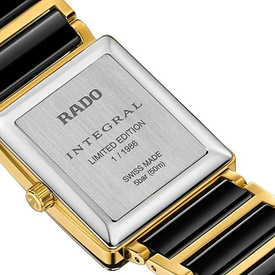 Rado Integral Lady Quartz Black Ceramic Limited Edition R20254702