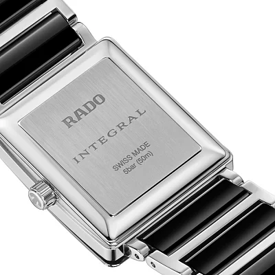 Rado Integral Lady Quartz Diamonds Black Ceramic R20253712