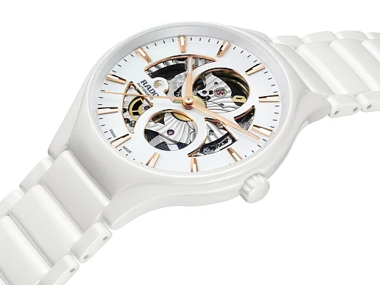 Rado True Lady Automatic L Open-Heart White R27115012