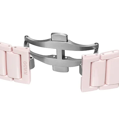 Rado True Round Lady Automatic Open-Heart Pink Ceramic R27183012