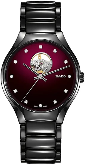 Rado True Secret Lady Diamonds Automatic L Open-Heart Red R27107742
