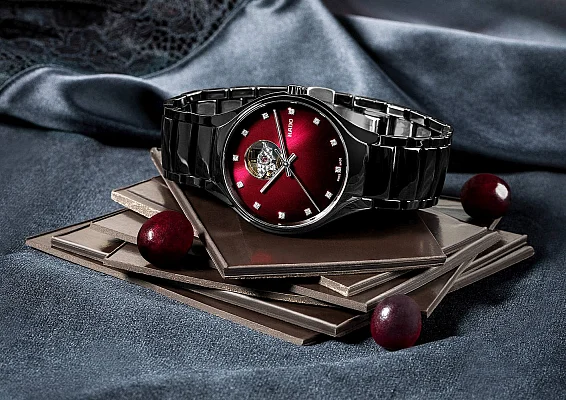 Rado True Secret Lady Diamonds Automatic L Open-Heart Red R27107742
