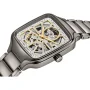  Zdjęcie 2 Rado True Square Gent Automatic Skeleton Sparkling L Grey Ceramic Diamonds R27083722