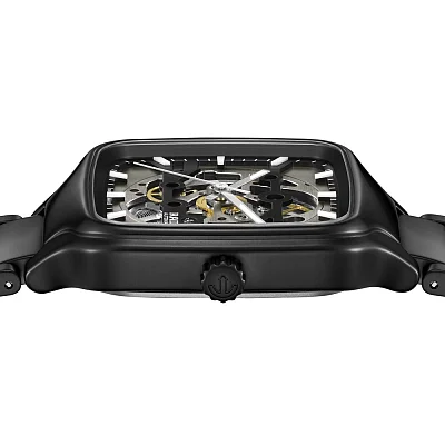Rado True Square Gent Automatic Skeleton L Matt Black Ceramic R27197152