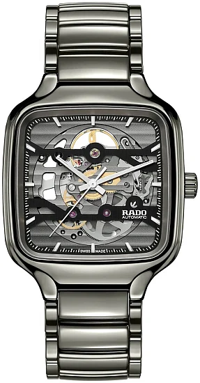 Rado True Square Gent Automatic Skeleton L Plasma Ceramic R27125152