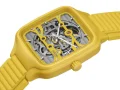  Zdjęcie 5 Rado True Square Gent Automatic Skeleton L Yellow Ceramic R27177255