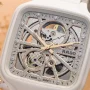  Zdjęcie 7 Rado True Square Gent Automatic Skeleton Sparkling L White Ceramic Diamonds R27073722
