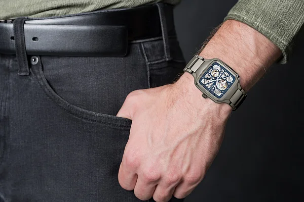 Rado True Square Gent Automatic Skeleton L Plasma R27083202