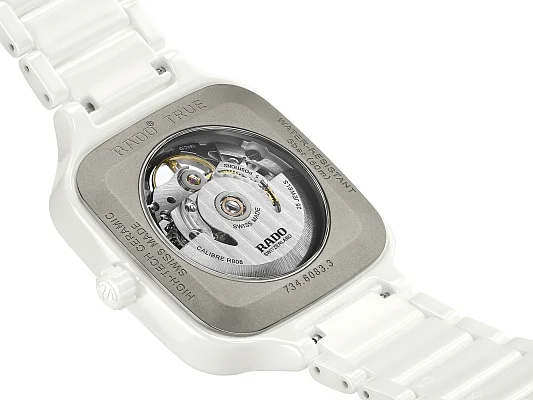 Rado True Square Lady Automatic Skeleton L Plasma Ceramic R27126012
