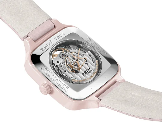 Rado True Square Lady Diamonds Automatic Open-Heart Ash Barty Limited Edition R27123905