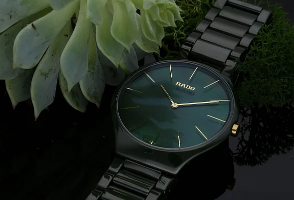 Rado True Thinline Gent Quartz L Colours Green Leaf R27006912