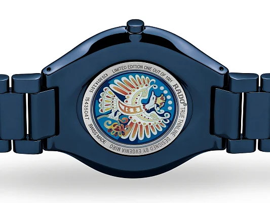 Rado True Thinline Gent Quartz L My Bird Evgenia Miro Limited Edition R27014152