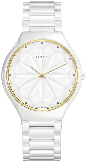 Rado True Thinline Lady Diamonds Quartz L Bermudez R27007702