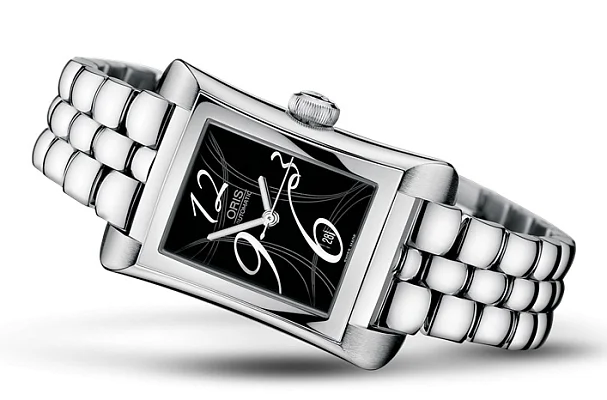 Oris Rectangular Lady Date 01 561 7620 4064-07 8 16 75