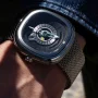  Zdjęcie 6 SEVENFRIDAY PE1/01M Mean Time GMT Automatic Mesh SF-PG1/01M