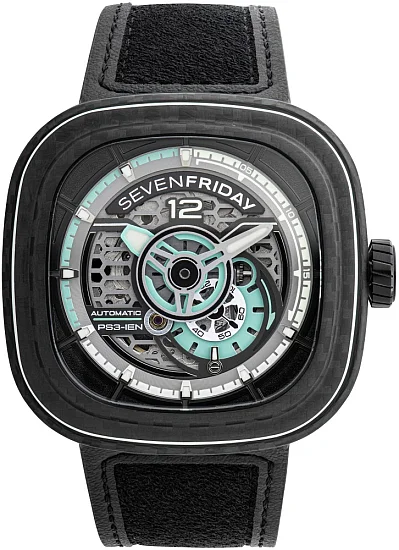 SEVENFRIDAY PS3/01 JADE CARBON Automatic Limited Edition SF-PS3/01
