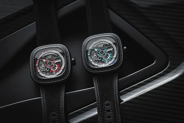 SEVENFRIDAY PS3/01 JADE CARBON Automatic Limited Edition SF-PS3/01