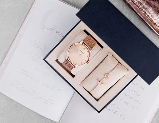 Paul Hewitt Sailor Line Rose Gold Perfect Match Set PH-PM-1