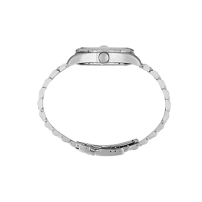 Santa Barbara Polo Legend Quartz Date Black Dial Steel Bracelet SB.1.10598-1