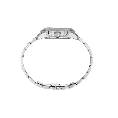 Santa Barbara Polo Luxury Automatic Open-Heart GMT Silver Dial Steel Bracelet SB.1.10670-1