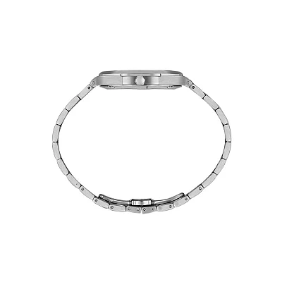 Santa Barbara Polo Noble Quartz Date Blue Dial Steel Superslim Bracelet SB.1.10673-4