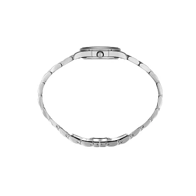 Santa Barbara Polo Unique Lady Quartz Silver Dial Steel Bracelet SB.1.10649-1