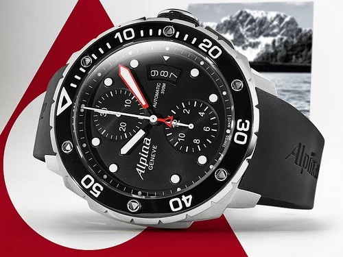 Alpina Seastrong Chronograph Diver 300 Automatic AL-725LB4V26