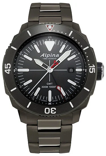 Alpina Seastrong Diver 300 GMT Quartz AL-247LGG4TV6B