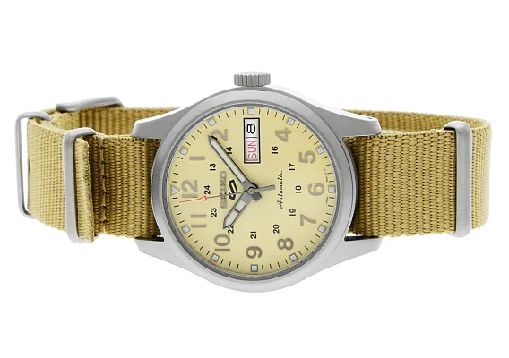 Seiko 5 Sports Automatic 36mm Classic Style NATO Desert SRPJ83K1