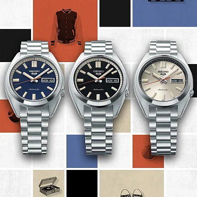 Seiko 5 Sports Automatic 37mm SNXS Reinterpretation SRPK87K1